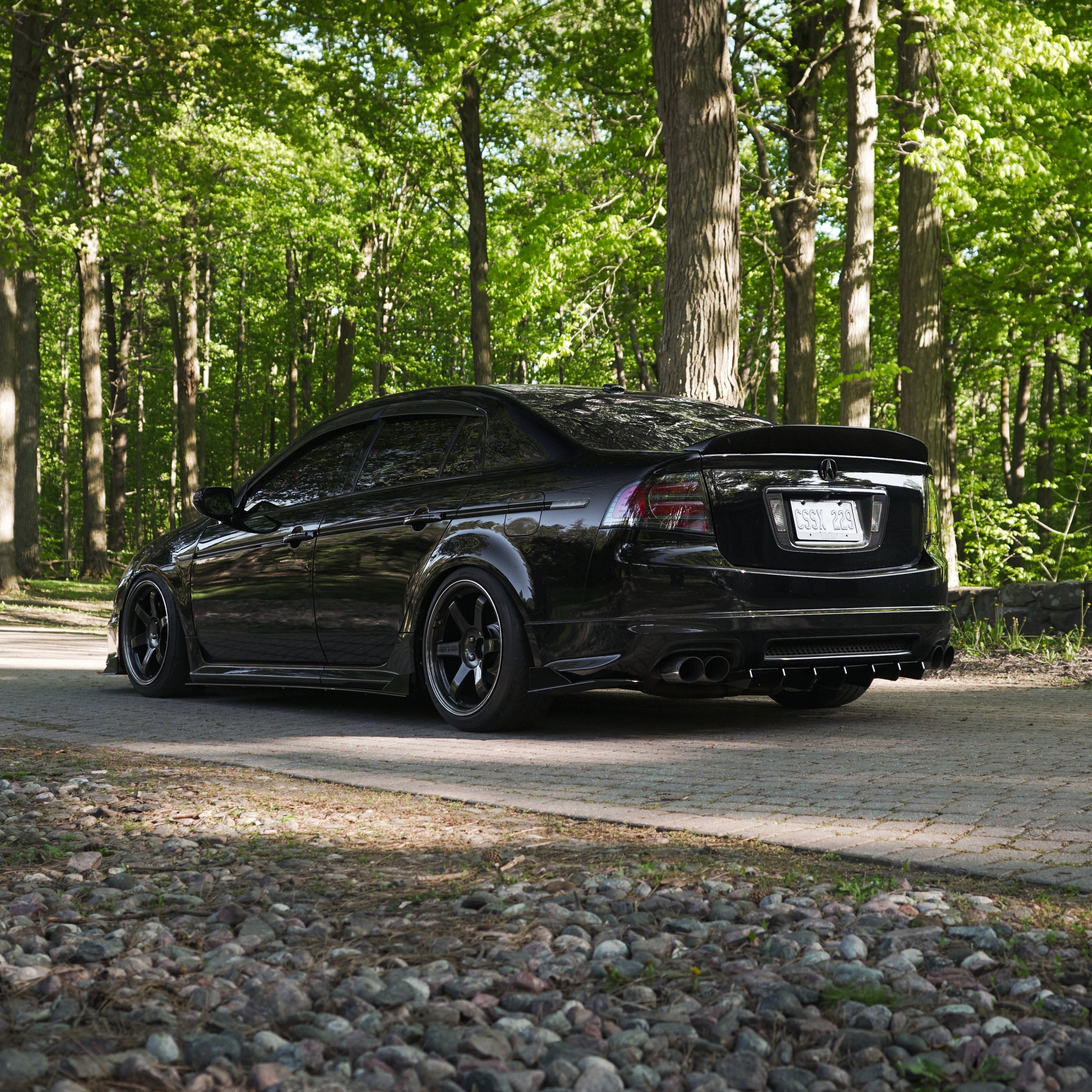 Spoiler - Acura TL 2004-2008 Color Matched (Nighthawk Black Pearl - IN STOCK – Ready to Ship)