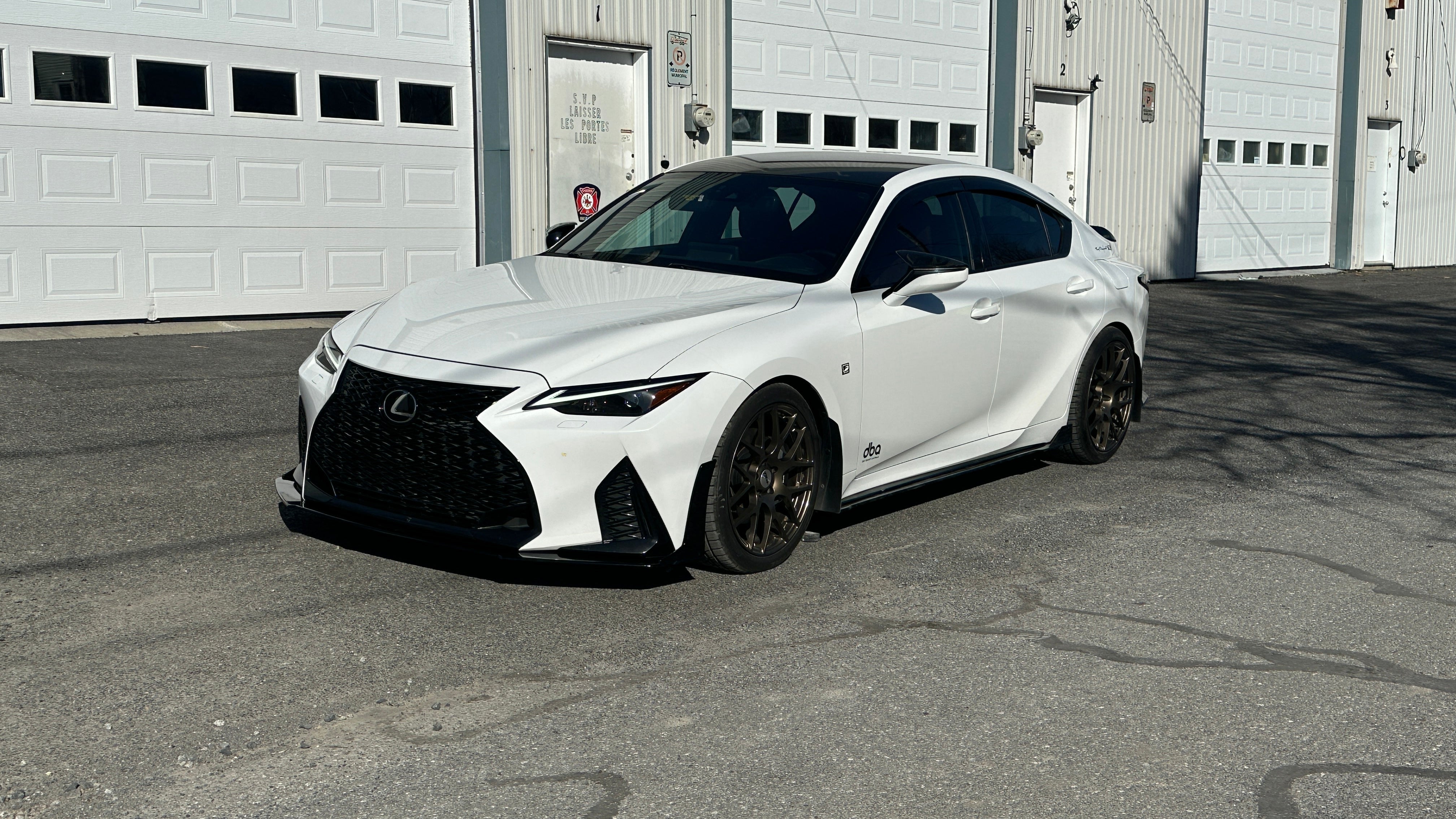 Front Splitter - Lexus IS 350 F SPORT / IS500 2021–2025