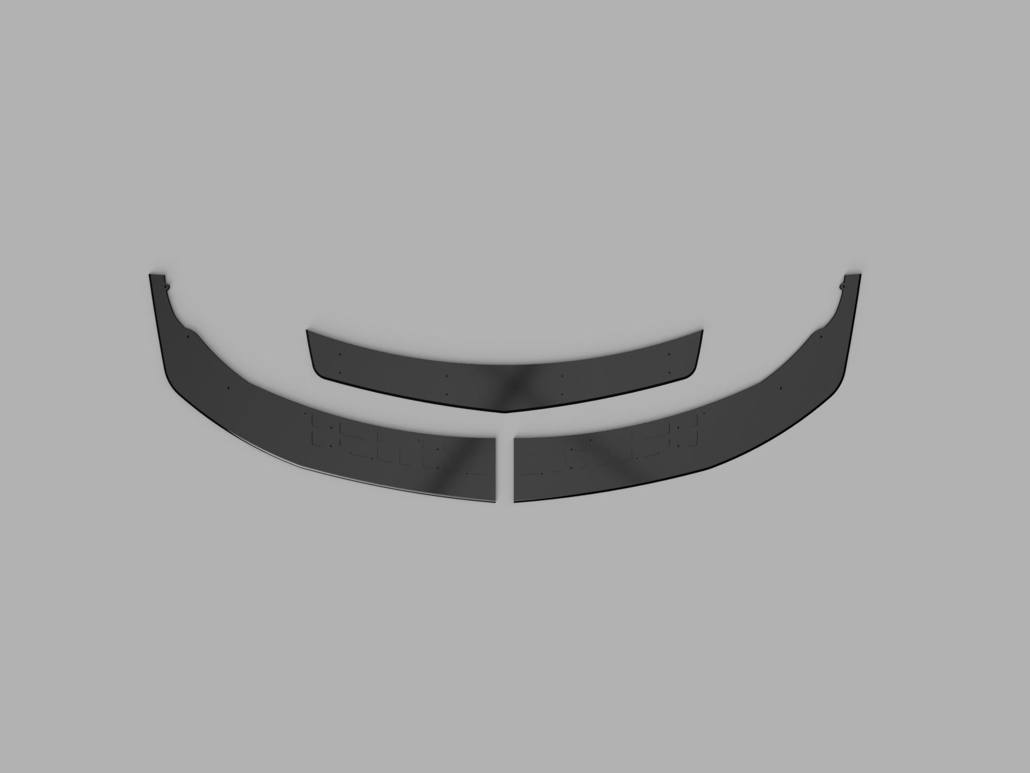 Front Splitter (3 pcs) - Acura MDX 2025-2026