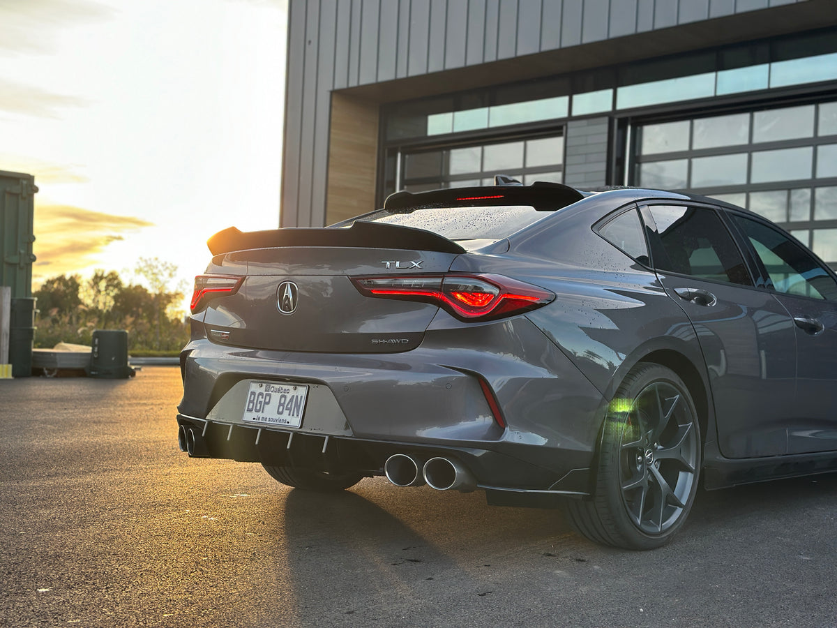 Rear Diffuser - Acura TLX TYPE S 2021-2025