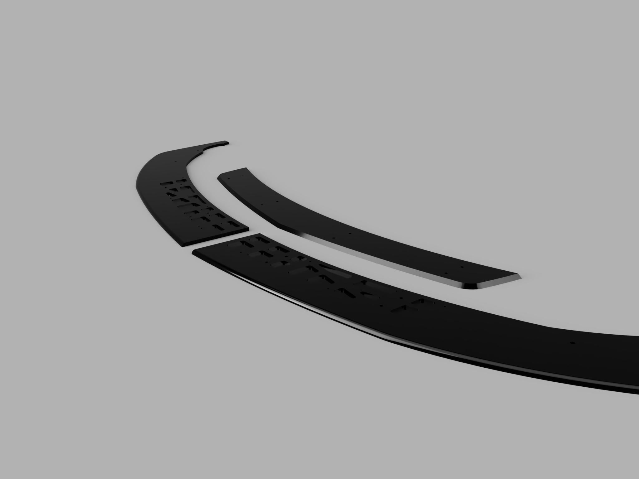 Front Splitter (3 pcs) - Acura MDX 2025