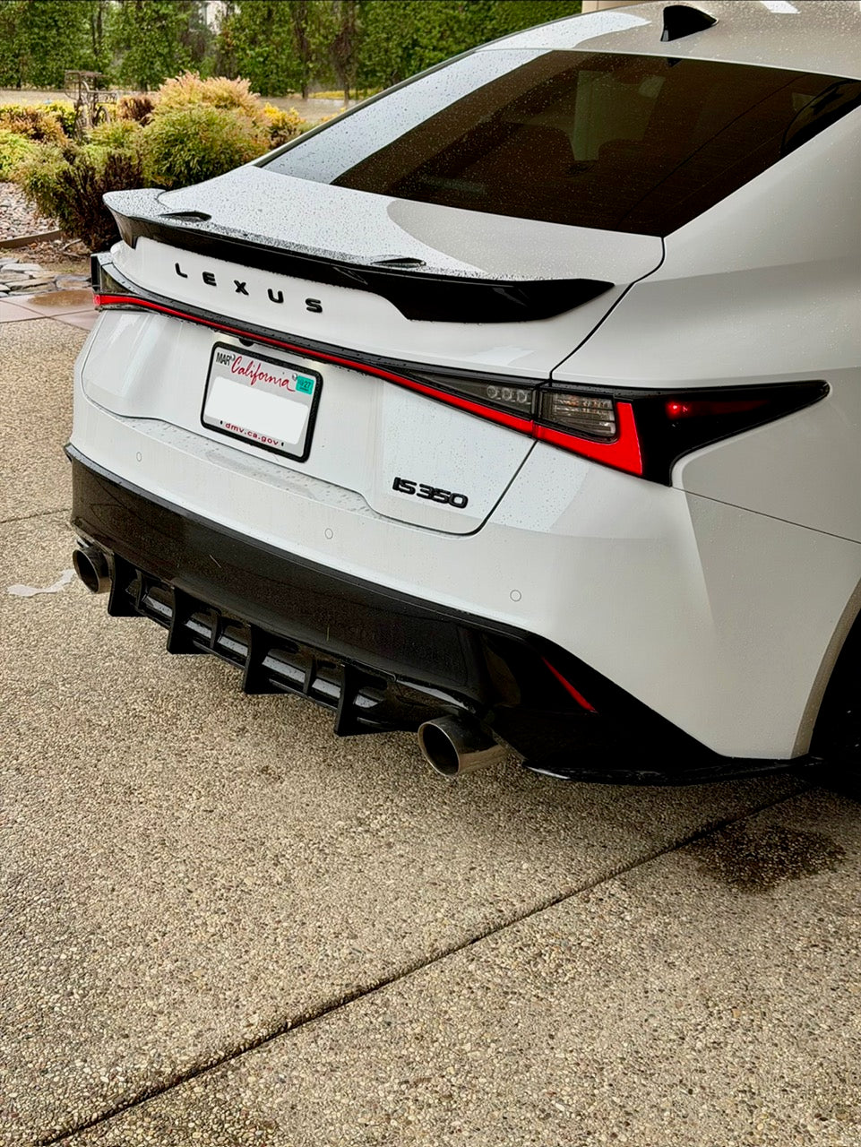 Rear Spats - Lexus IS 300/350F 2021–2026