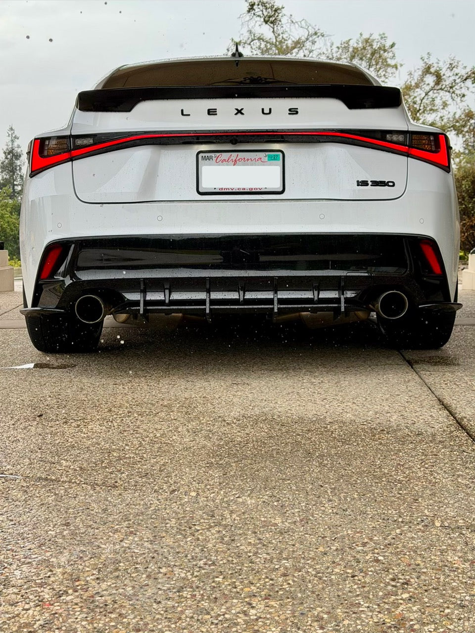 Rear Diffuser - Lexus IS350F 2021-2026