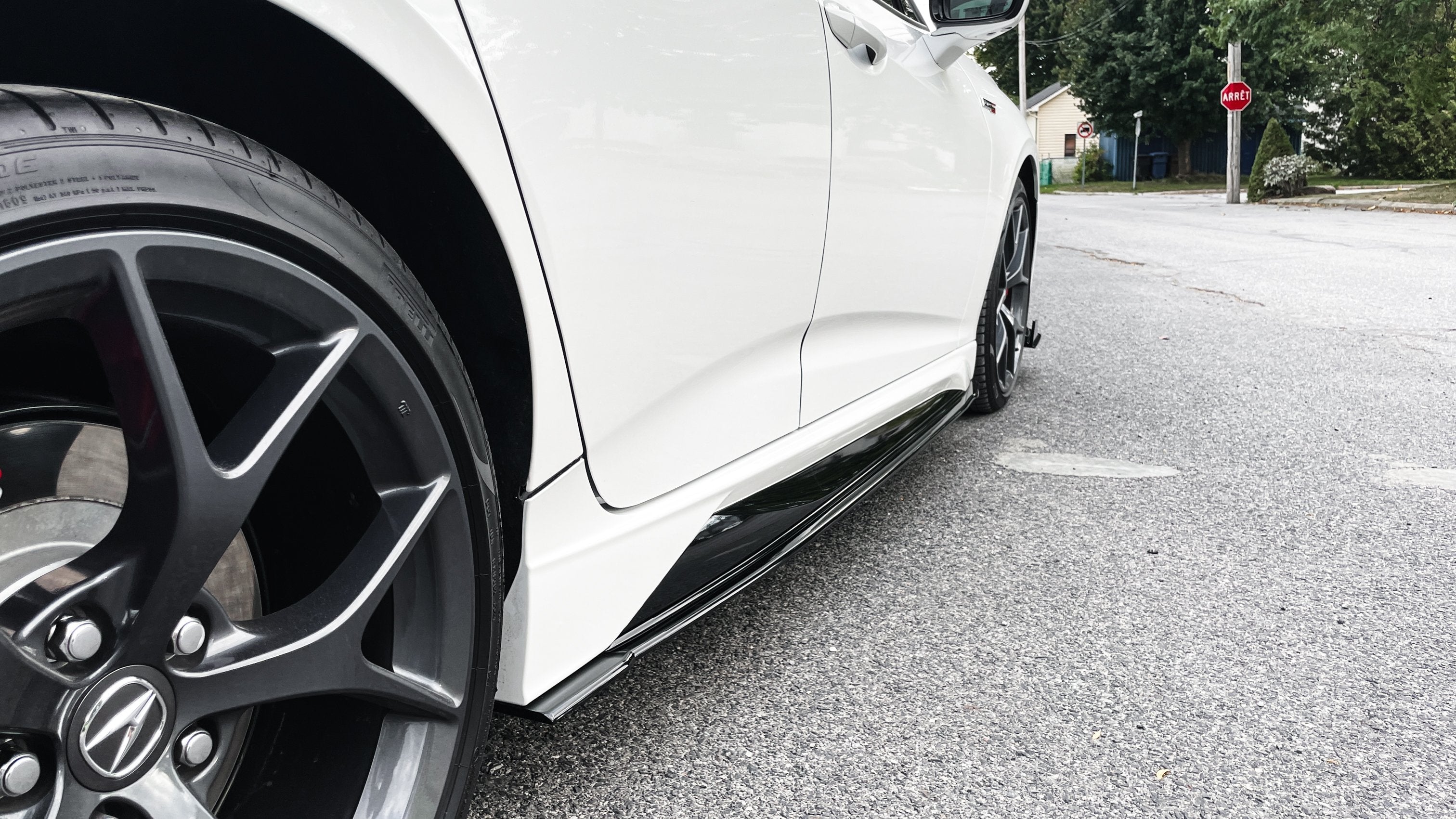 Side Splitters - Acura TLX 2021 - Artwork Bodyshop